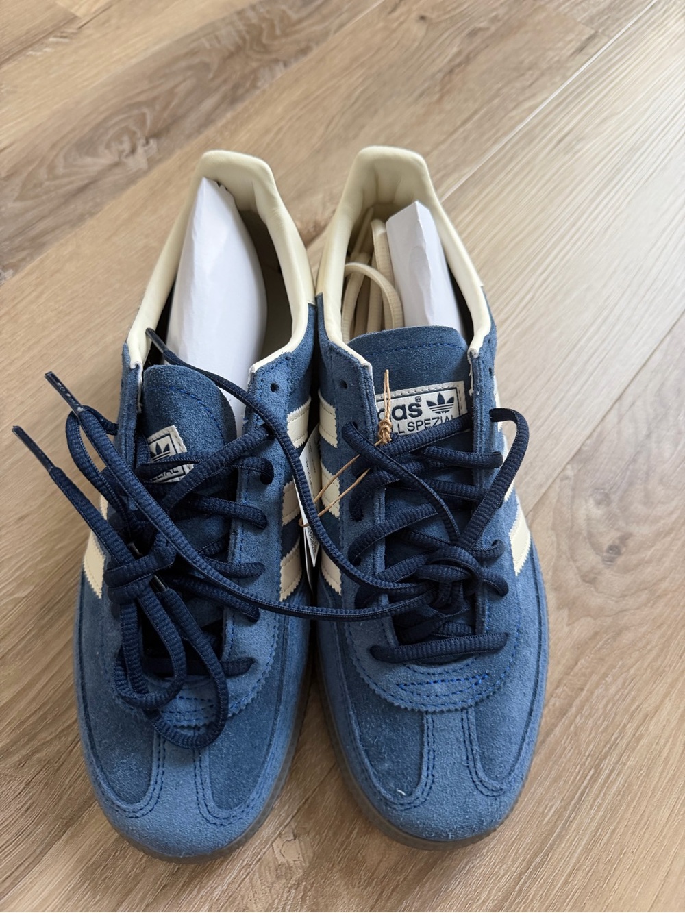 ADIDAS HANDBALL SPEZIAL SHOES- Navy Blue/White - Picture 6 of 7